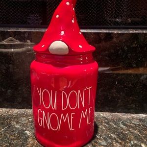 Rae Dunn Gnome canister